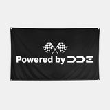 POWERED BY DDE WALL FLAG