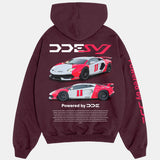 DDE SVJ MAROON HOODIE