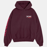 DDE SVJ MAROON HOODIE